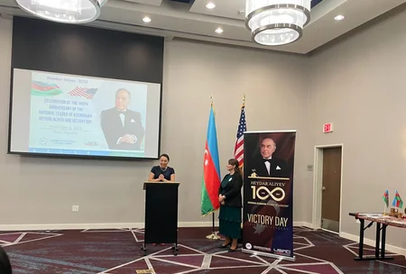 Heydar Aliyev’s centenary and Victory Day marked in Houston