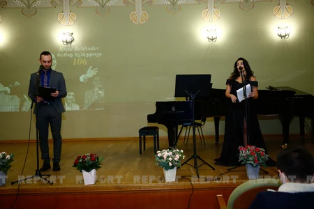 Tbilisidə Rəşid Behbudovun xatirəsi konsert proqramı ilə yad edilib