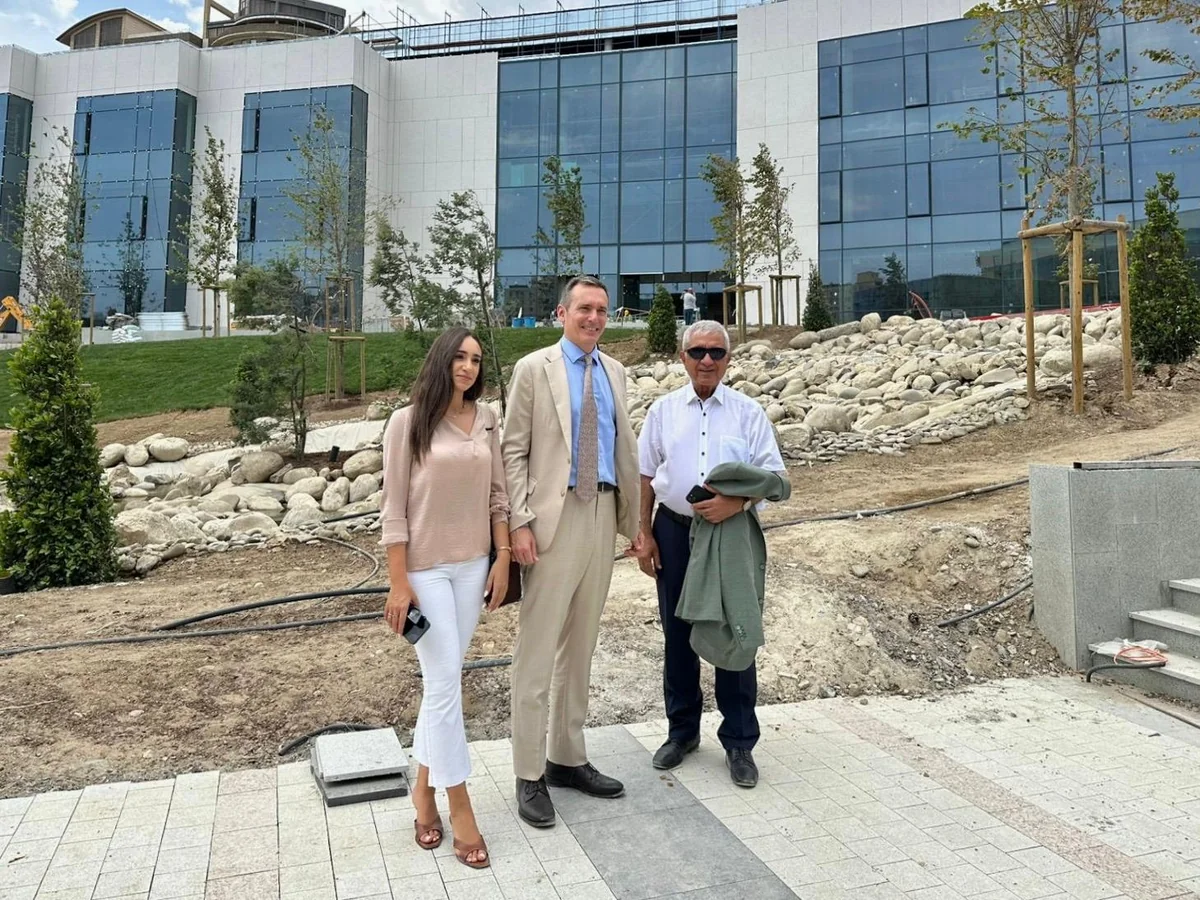 Italian ambassador, ADA rector discuss cooperation in education