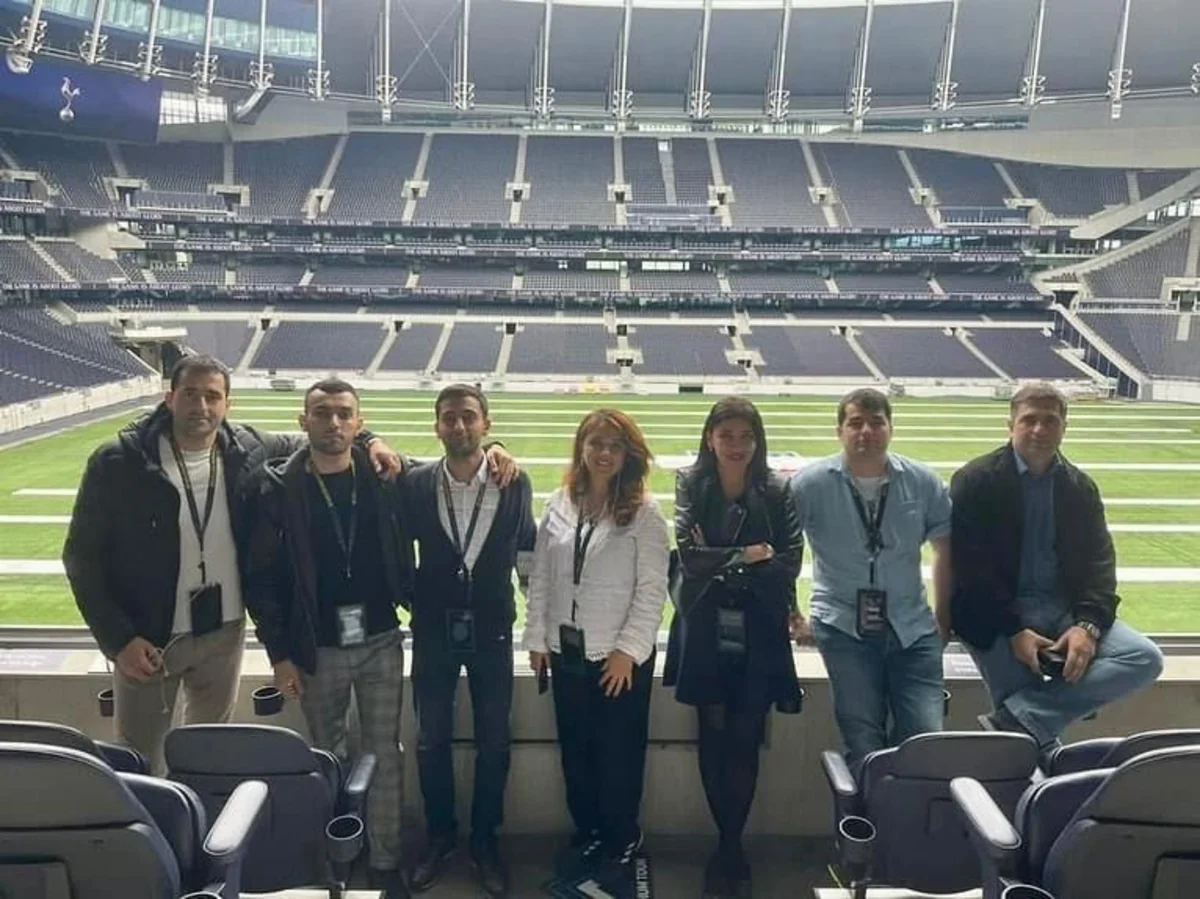 ASAPES-in magistrantları Tottenhemin stadionunda olublar