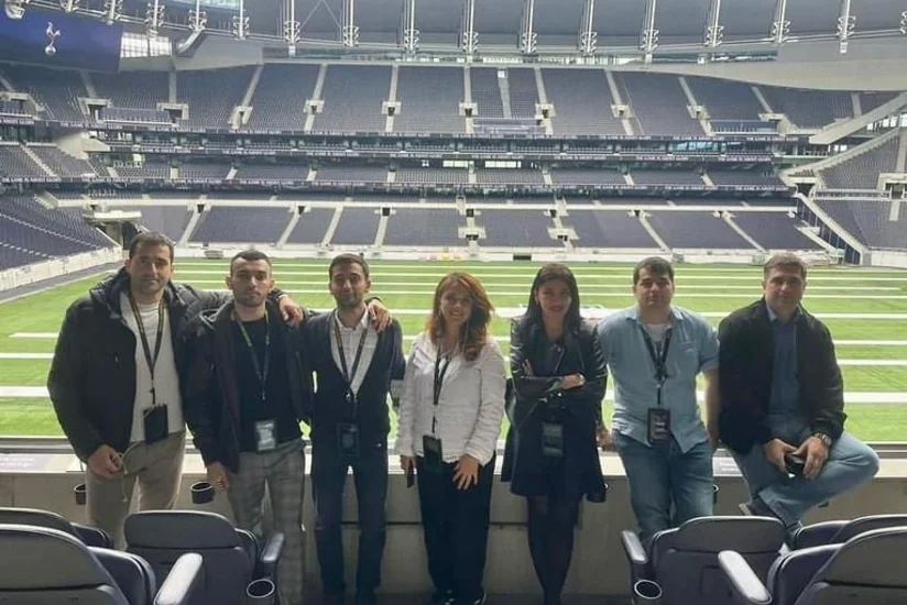 ASAPES-in magistrantları Tottenhemin stadionunda olublar