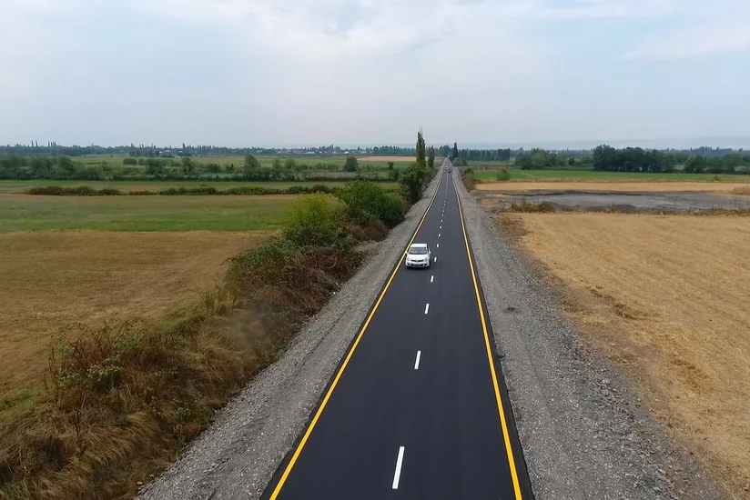 Balakəndə yeni kəndlərarası yolun yenidən qurulması yekunlaşıb