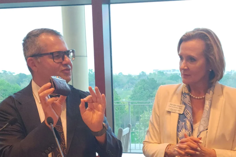 Azərbaycan səfiri Hyuston şəhərində simpoziumda çıxış edib - FOTO