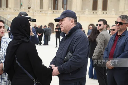 Xalq artisti Aftandil İsrafilov dəfn edilib - YENİLƏNİB-2
