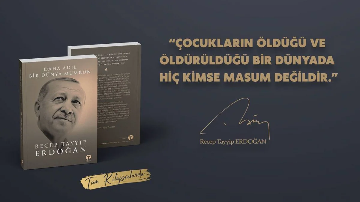 Rəcəb Tayyib Ərdoğanın kitabı çapdan çıxıb