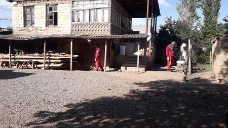 Ermənilərin Dondar Quşçuya atdıqları partlamış top mərmisinin qalıqları tapılıb