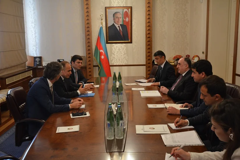 Elmar Mammadyarov receives the UNDP Resident Representative for Azerbaijan