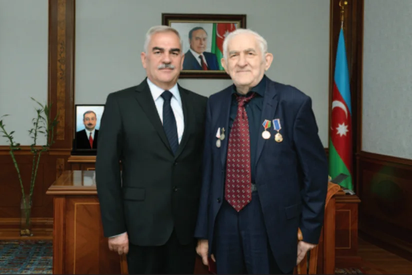 Vasif Talıbov görkəmli bəstəkar Tofiq Bakıxanovla görüşüb