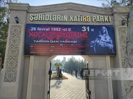 Zərdabda Xocalı soyqırımının ildönümü ilə bağlı anım mərasimi keçirilib