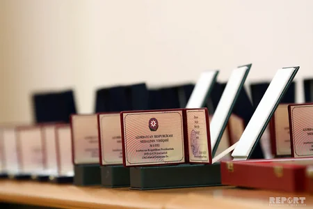Mədəniyyət və incəsənət xadimlərinə fəxri adlar, orden və medallar təqdim olunub - SİYAHI