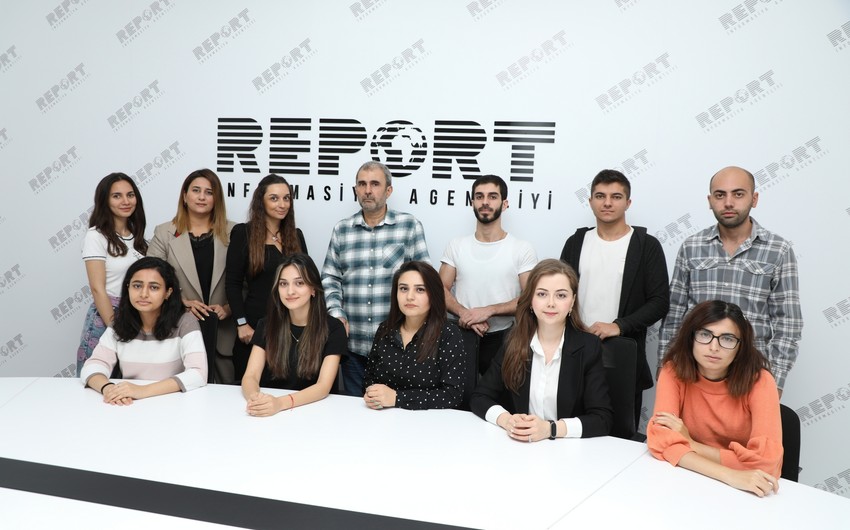 Report Media Məktəbində yeni təlim proqramına start verilib 