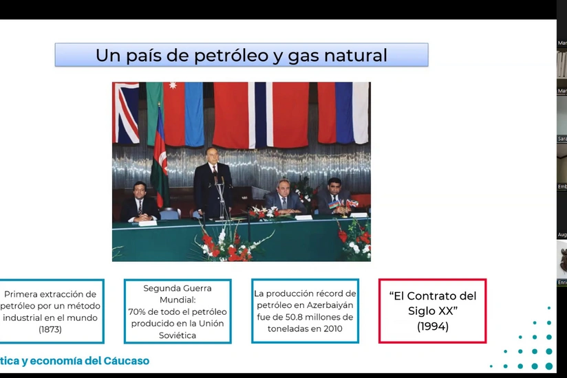 Azerbaijani Ambassador to Mexico makes presentation about Azerbaijan to students at oldest university in Latin America