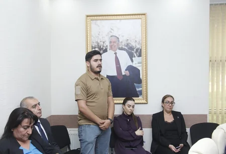 XTQ-nin şəhid kapitanı Nurlan Mustafayevə həsr edilmiş kitab təqdim olunub