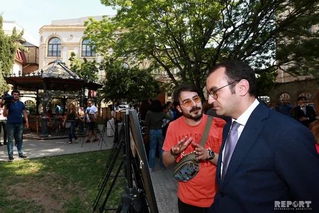 “İstedArt” mədəni-xeyriyyə layihəsinin 3-cü mövsümünün yekunu ilə bağlı sərgi keçirilib