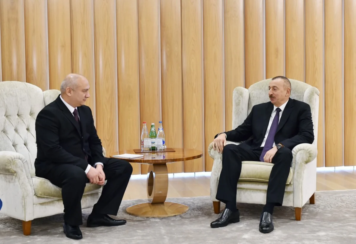 President Ilham Aliyev receives state advisor to Uzbek President