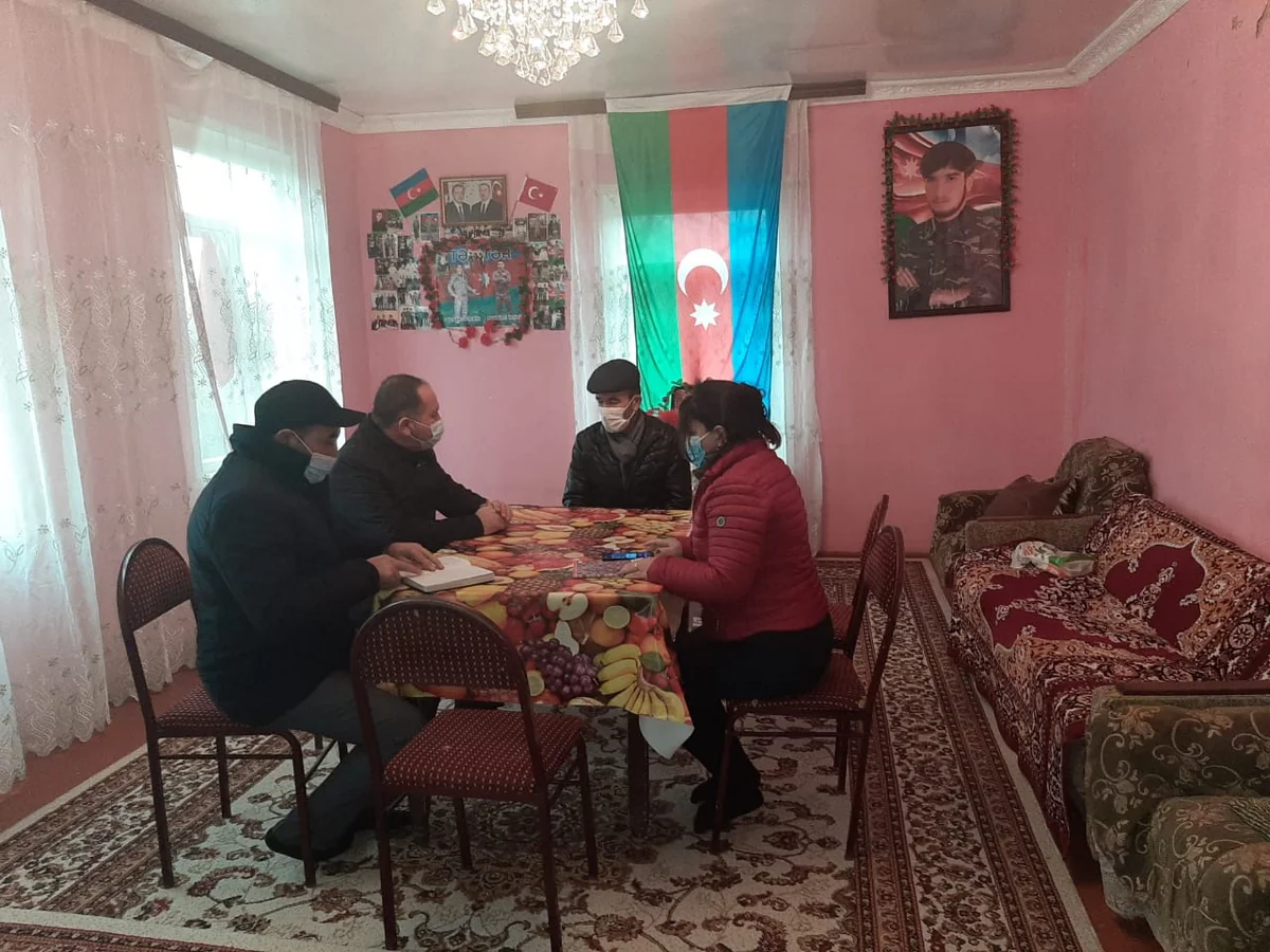 Tərtərdə şəhid Elvin Quluzadənin ailəsi üçün təsərrüfat yaradıldı
