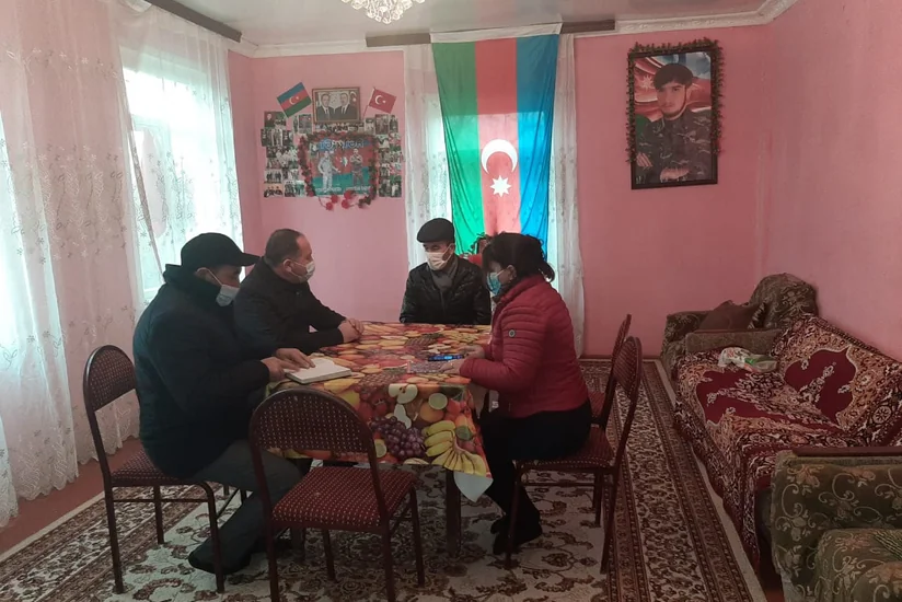 Tərtərdə şəhid Elvin Quluzadənin ailəsi üçün təsərrüfat yaradıldı