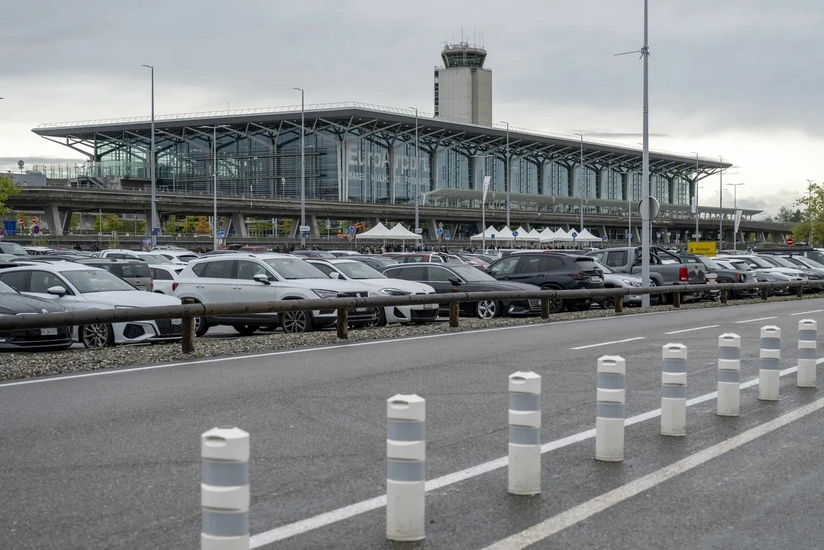 “EuroAirport” terminalı boşaldılıb, uçuşlar dayandırılıb