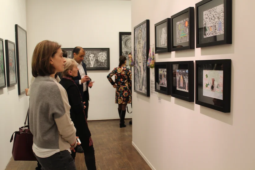 Leyla Aliyeva's charity exhibition opens in Moscow