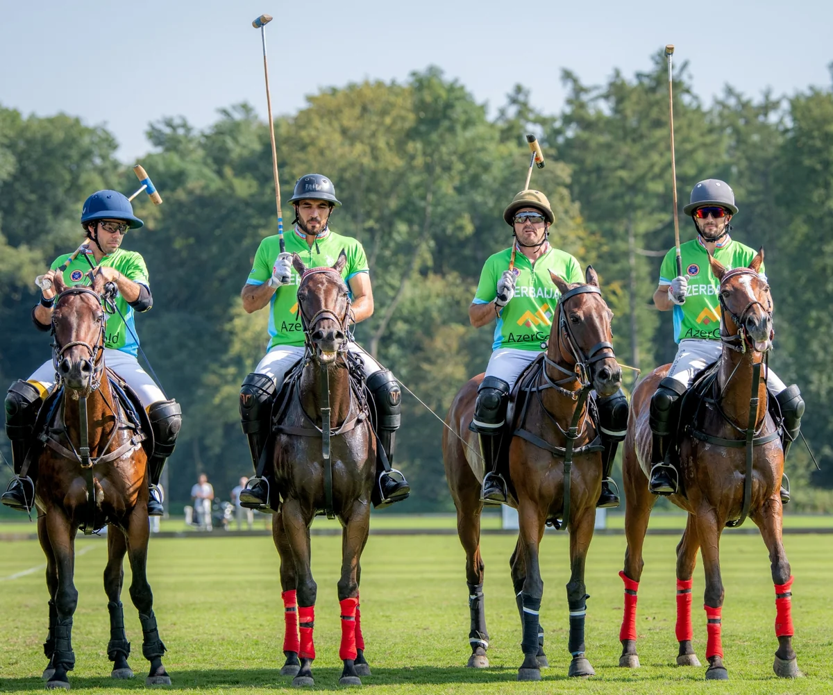 Polo üzrə Azərbaycan yığması Avropa çempionatında gümüş medal əldə edib