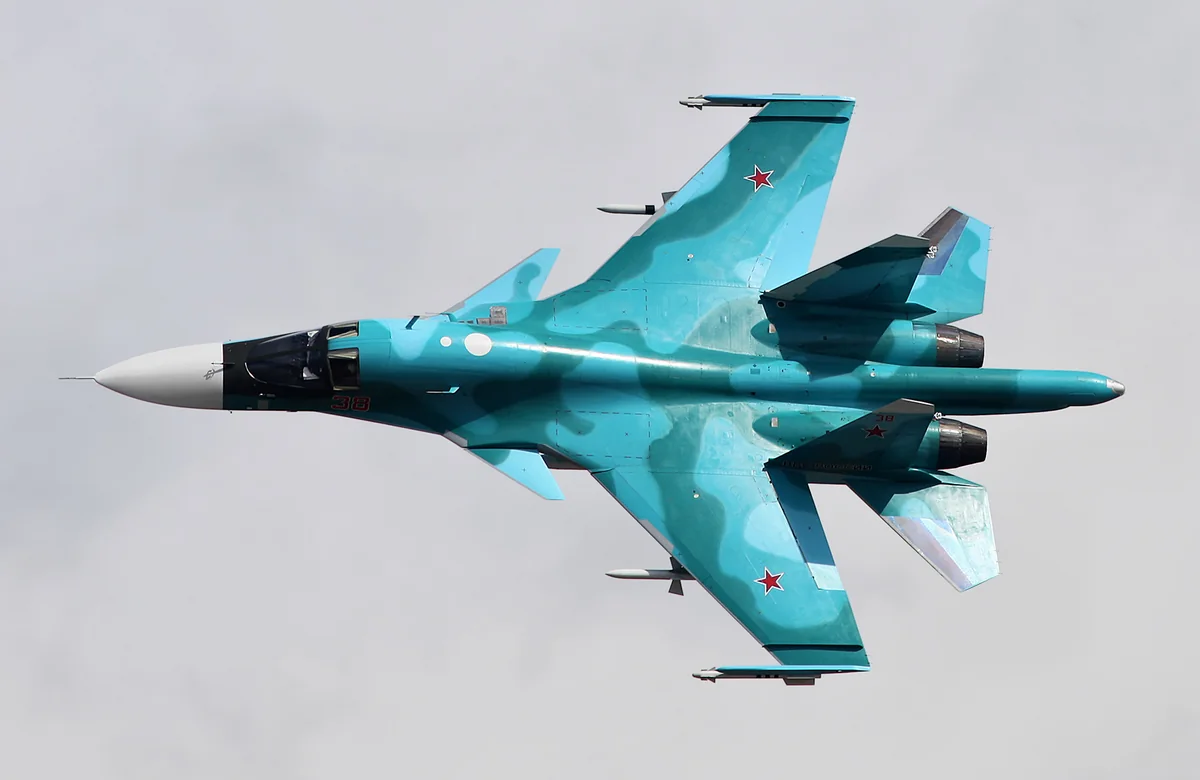 Su-34 jet plane crashes in North Ossetia, killing crew
