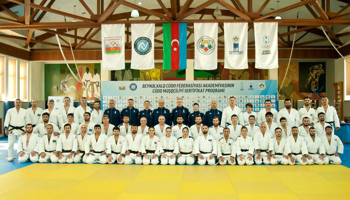 Azərbaycanın 31 məşqçisi IJF Akademiyasının imtahanından keçib