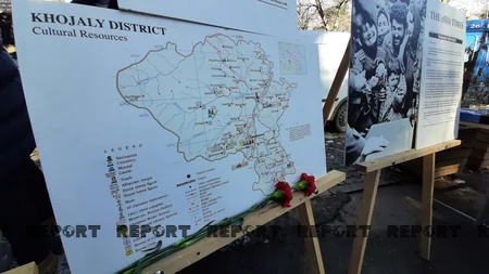 Gürcüstan ictimaiyyəti Xocalı qətliamı barədə məlumatlandırılır