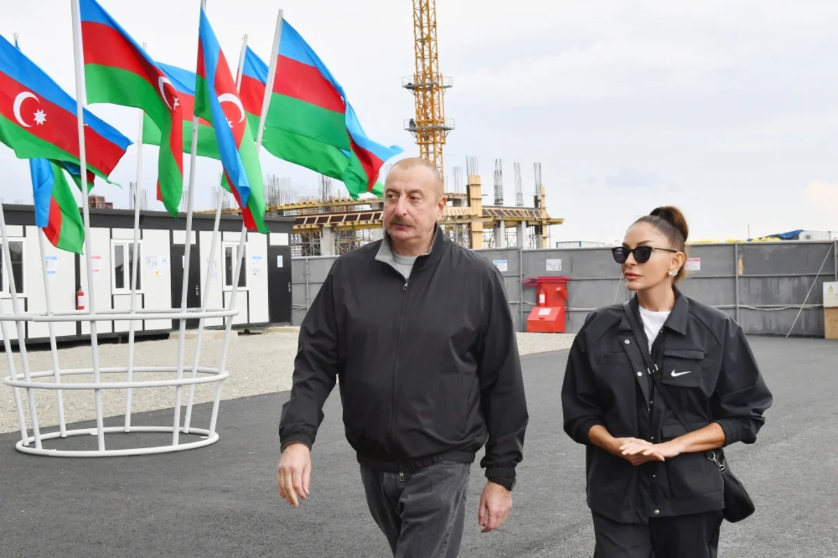 İlham Əliyev və Mehriban Əliyeva Ağdam Muğam Mərkəzinin təməlini qoyub - YENİLƏNİB