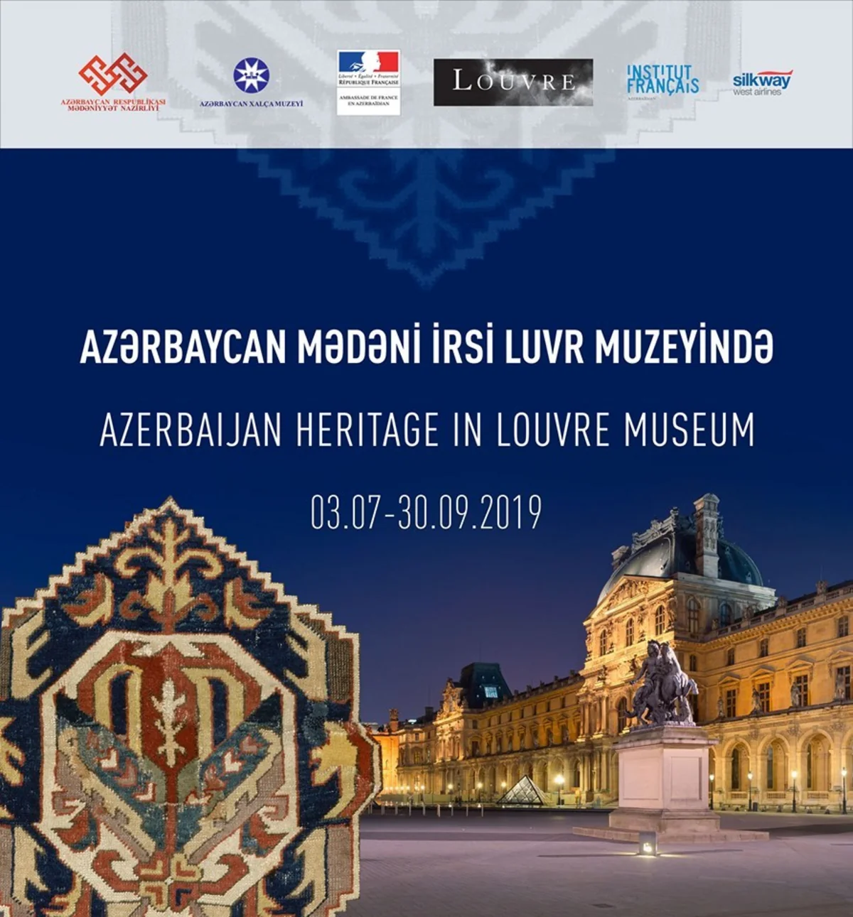 Exhibition 'Azerbaijan Heritage in Louvre Museum' opens in Baku