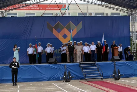 ​Military Sailors are awarded in the contest Caspian Cup - 2016