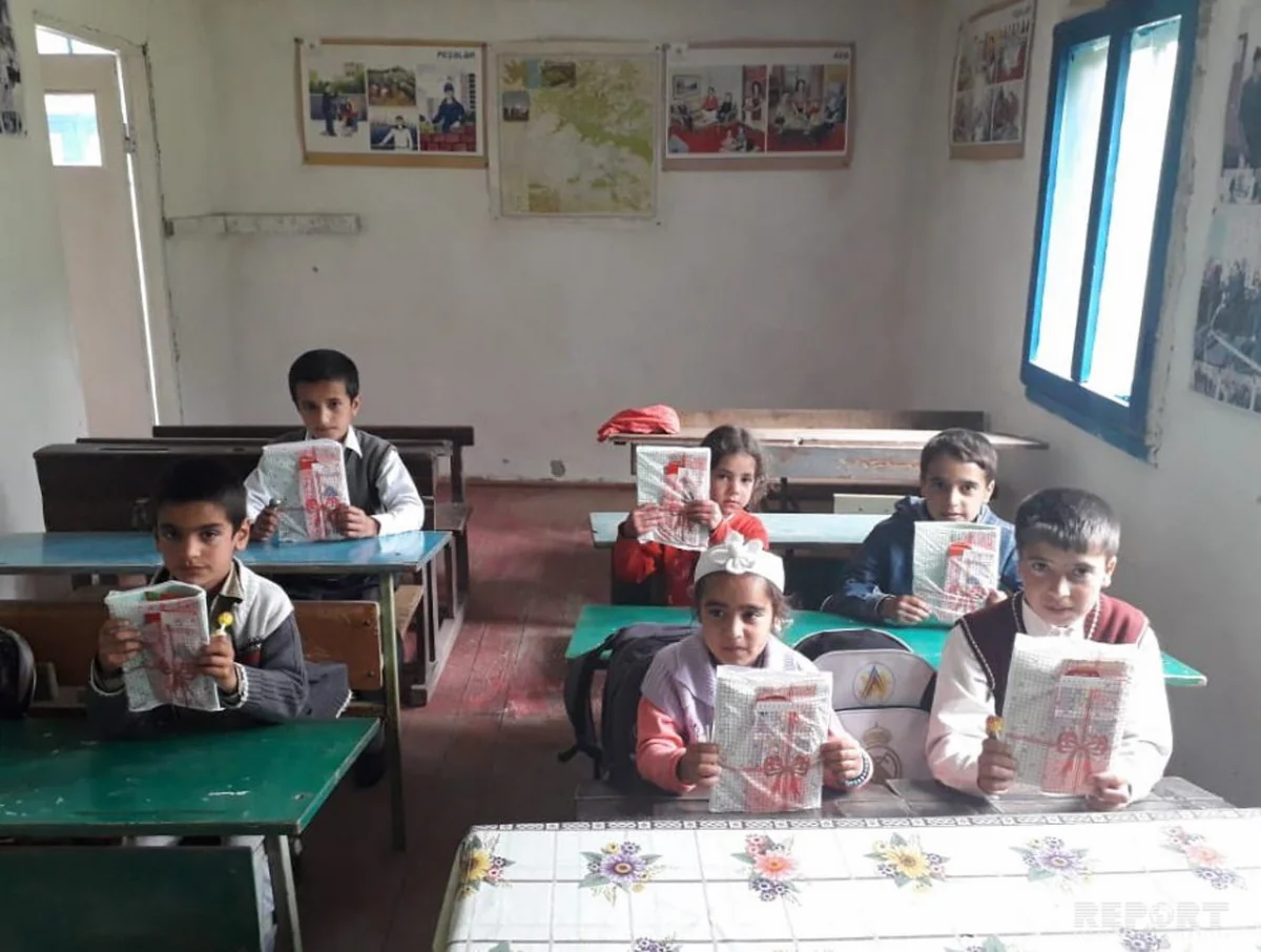 Qubanın ucqar dağ kəndlərində Uşaqların Beynəlxalq Müdafiəsi Günü qeyd edilib - FOTO