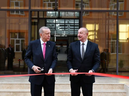 Turkish, Azerbaijani Presidents attend inauguration of Nakhchivan Restoration and Production Complex