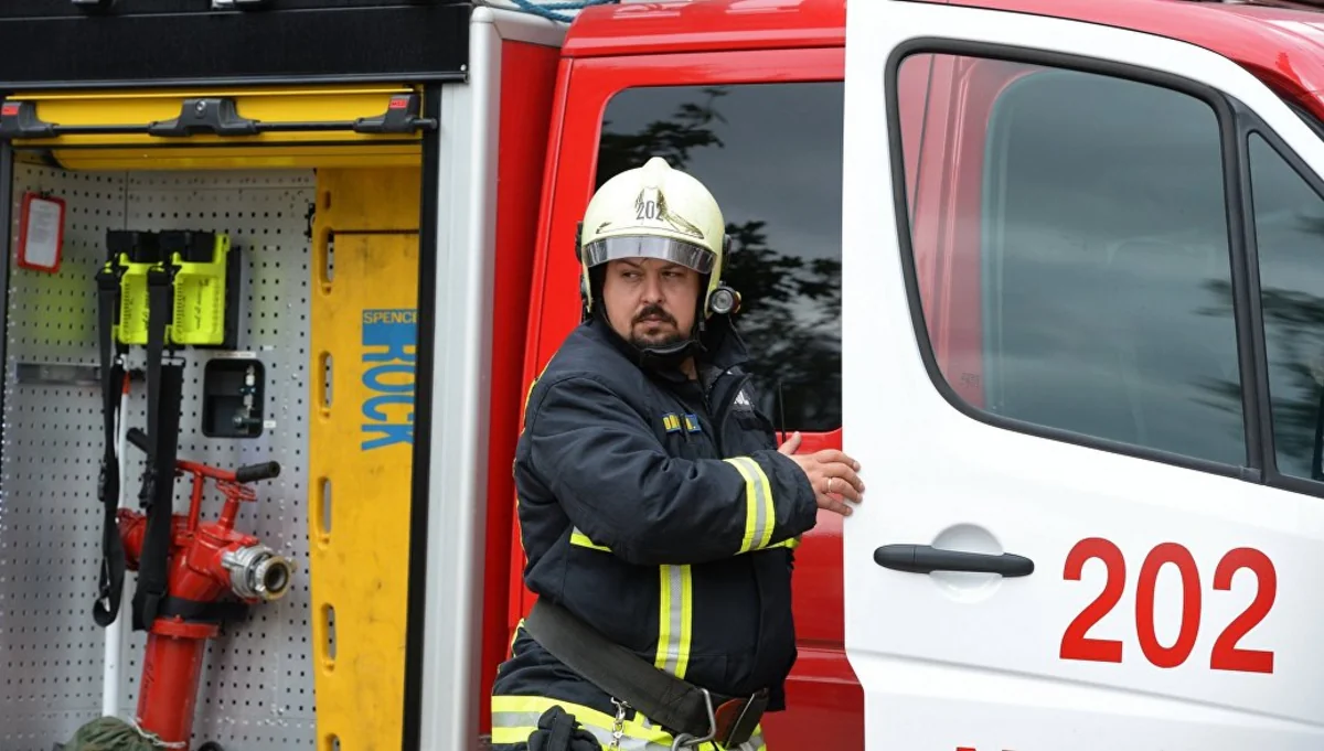 Sverdlovskda polis idarəsinin binasında yanğın olub