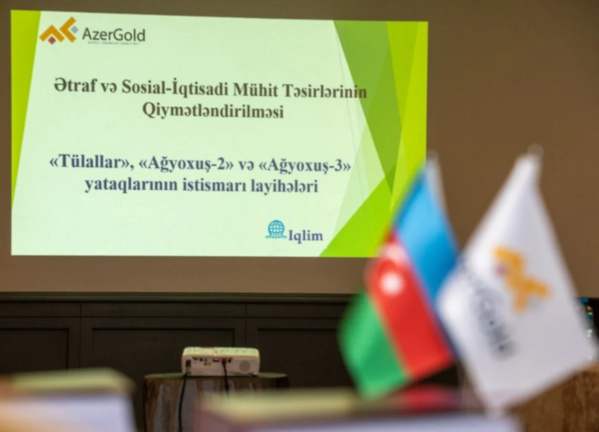 “AzerGold” gələn il hasilata başlanılacaq 3 qızıl yatağının istismarı üzrə təqdimat keçirib