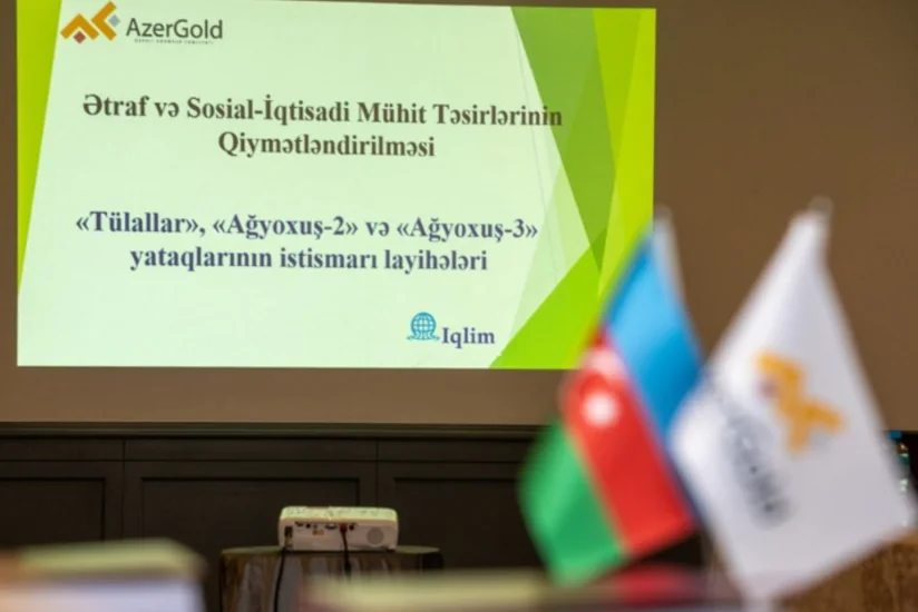 “AzerGold” gələn il hasilata başlanılacaq 3 qızıl yatağının istismarı üzrə təqdimat keçirib