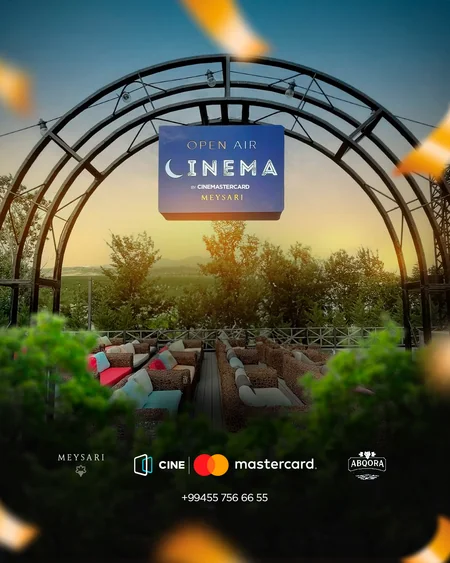 “CineMastercard” Şamaxıda açıq havada filmlərin nümayişini keçirir
