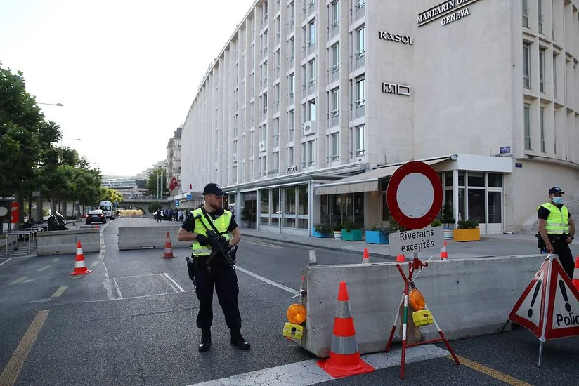 В Женеве вступили в силу повышенные меры безопасности из-за саммита Россия- США