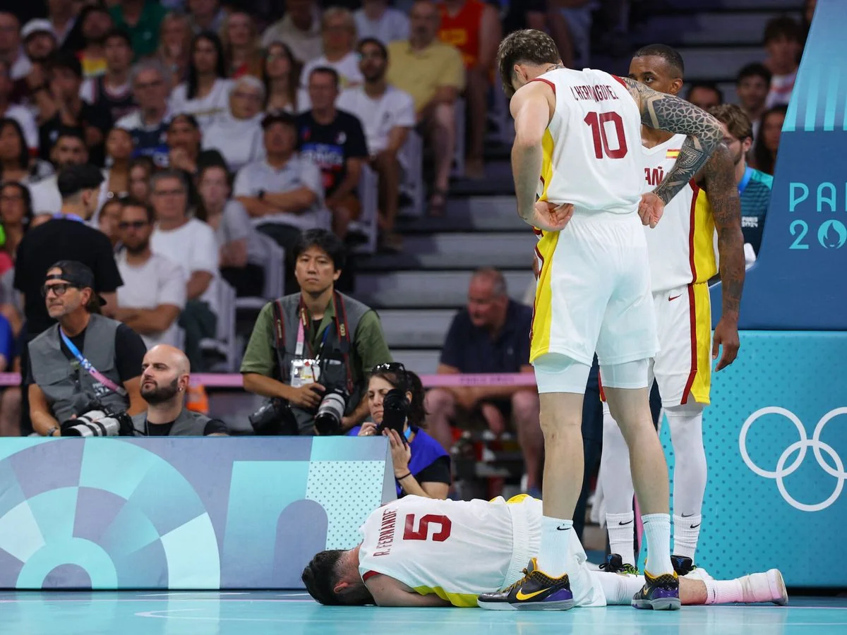 Paris-2024: İspaniya millisinin 39 yaşlı basketbolçusu zədələnib