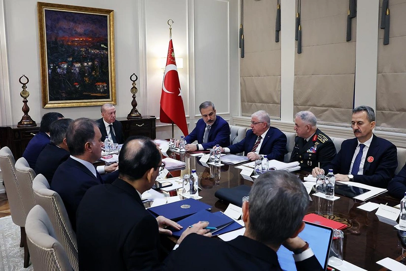 Ərdoğanın sədrliyi ilə təhlükəsizlik iclası keçirilib - YENİLƏNİB