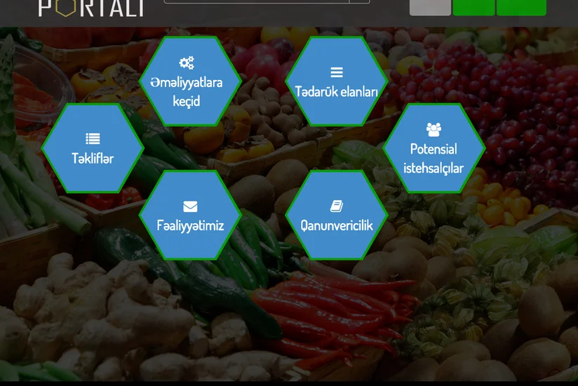 Azərbaycanda ərzaq məhsullarına tələbatla bağlı portal yaradılıb