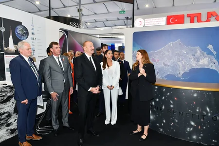 Bakıda 74-cü Beynəlxalq Astronavtika Konqresi çərçivəsində sərgi təşkil olunub