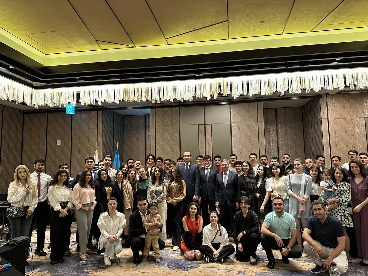 Dövlət Komitəsinin sədri Koreyada yaşayan, təhsil alan azərbaycanlılarla görüşüb - YENİLƏNİB