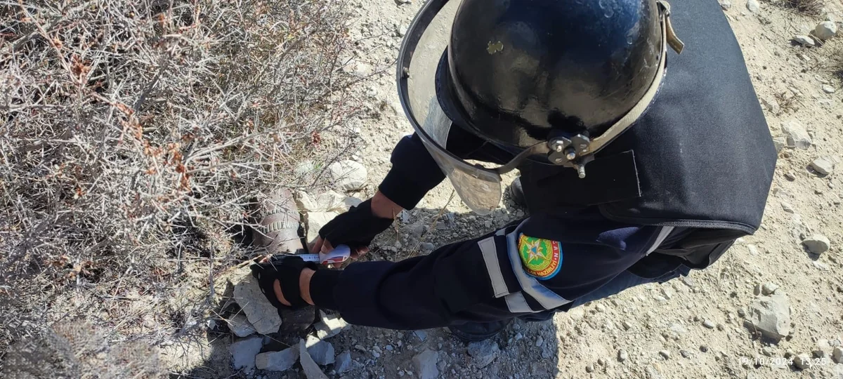 Naxçıvanda hərbi sursat aşkarlanıb