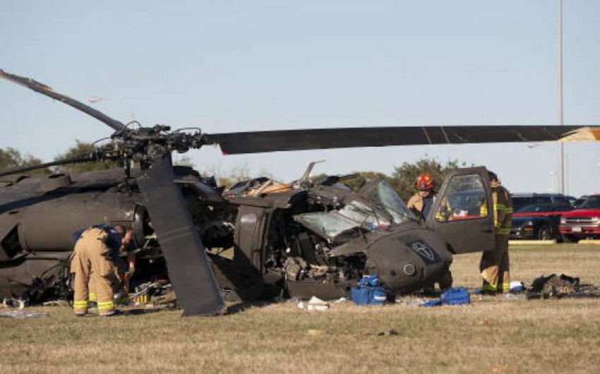 Meksikada helikopter qəzası baş verib: ölənlər var
