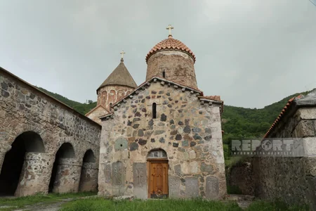 Representatives of Azerbaijan's religious communities visit Khudavang Monastery