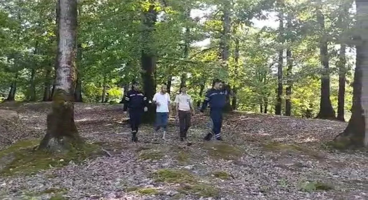 Сотрудники МЧС спасли мужчину, заблудившегося в лесу в Лянкяране 