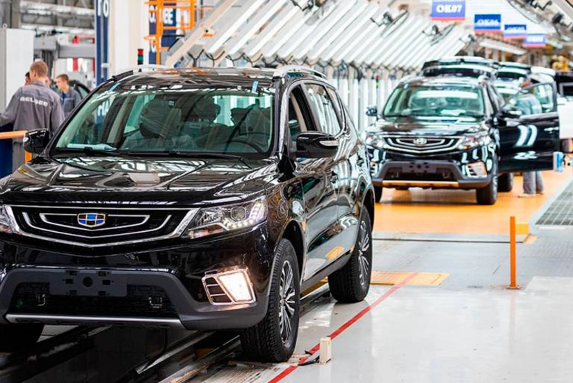 В Беларуси останавливается производство автомобилей Geely