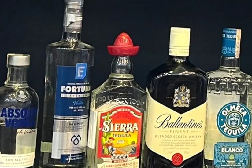 Bakıda marketdə saxta spirtli içkilər aşkarlanıb