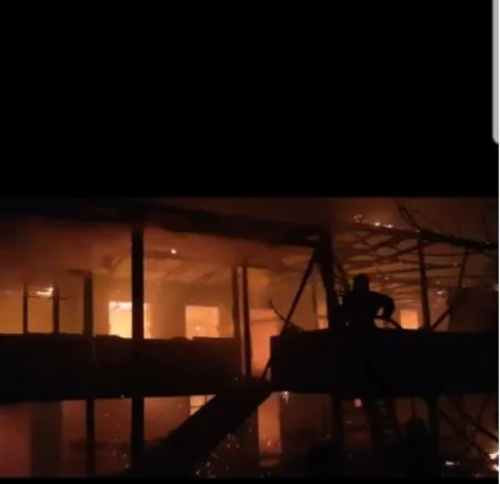 Ucarda fərdi ev yandı - FOTO - VİDEO