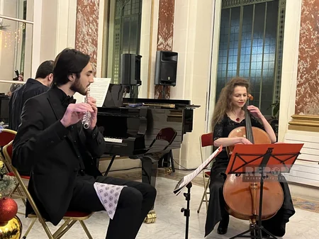 Fransada Rus Elmlər və Mədəniyyət Evində azərbaycanlı musiqiçilərin konserti baş tutub